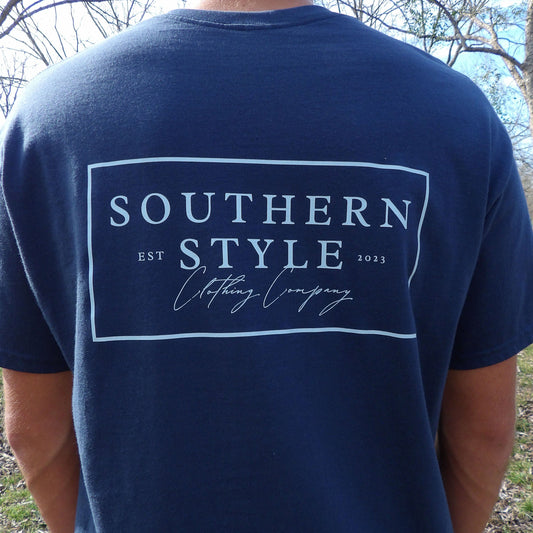 Authentic Navy Tee "Heavy Cotton"